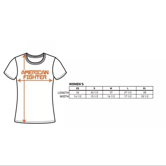AMERICAN FIGHTER Womens T-Shirt NEW MEXICO - Picture 8 of 8
